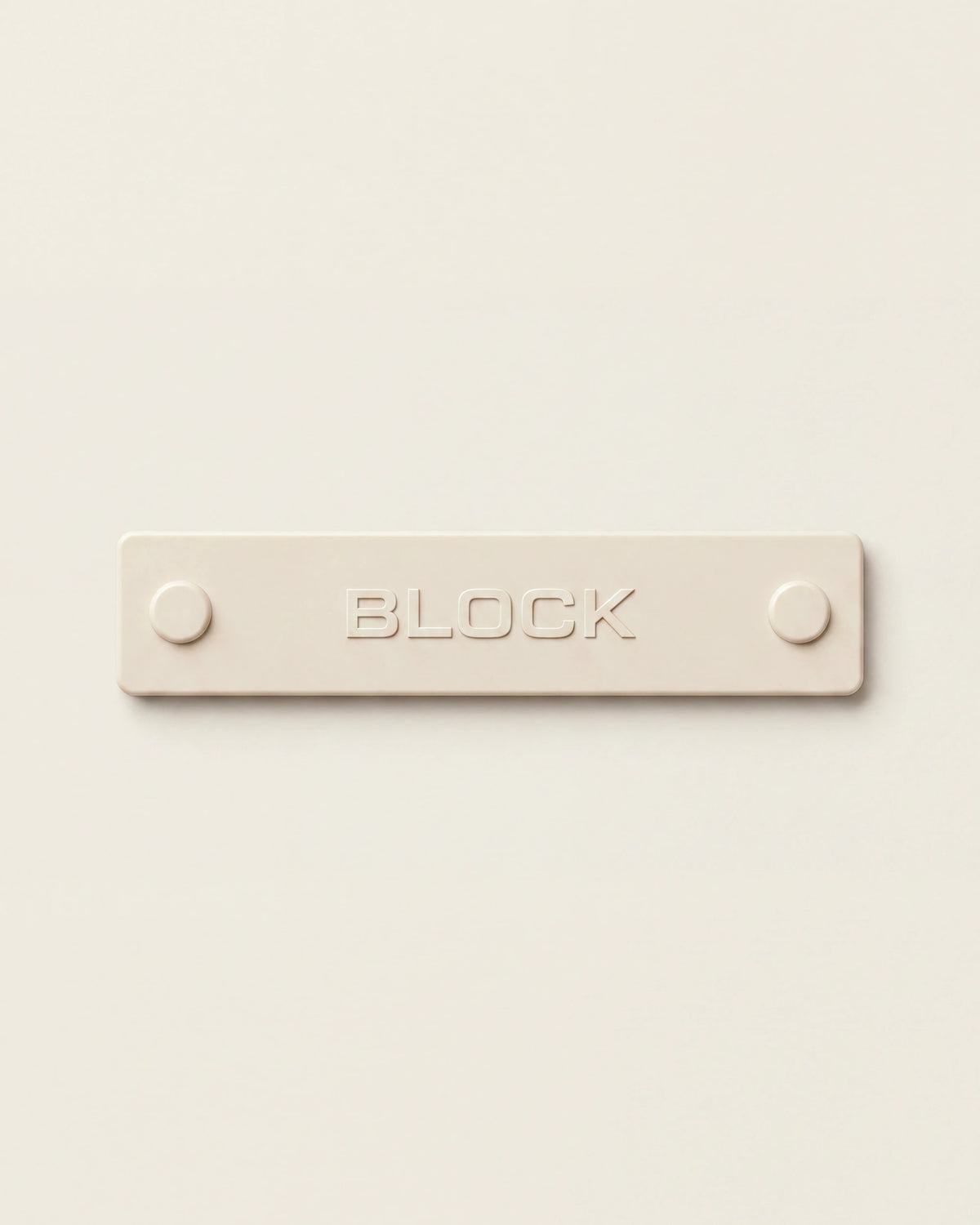 Banner 01 — Cream, horizontal module
