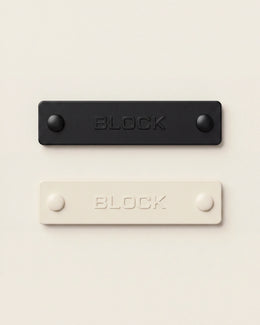 Banner 01 — Black and Cream modules shown together