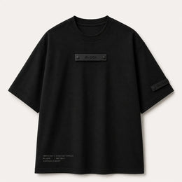 Black — Platform Tee 01 — view 1