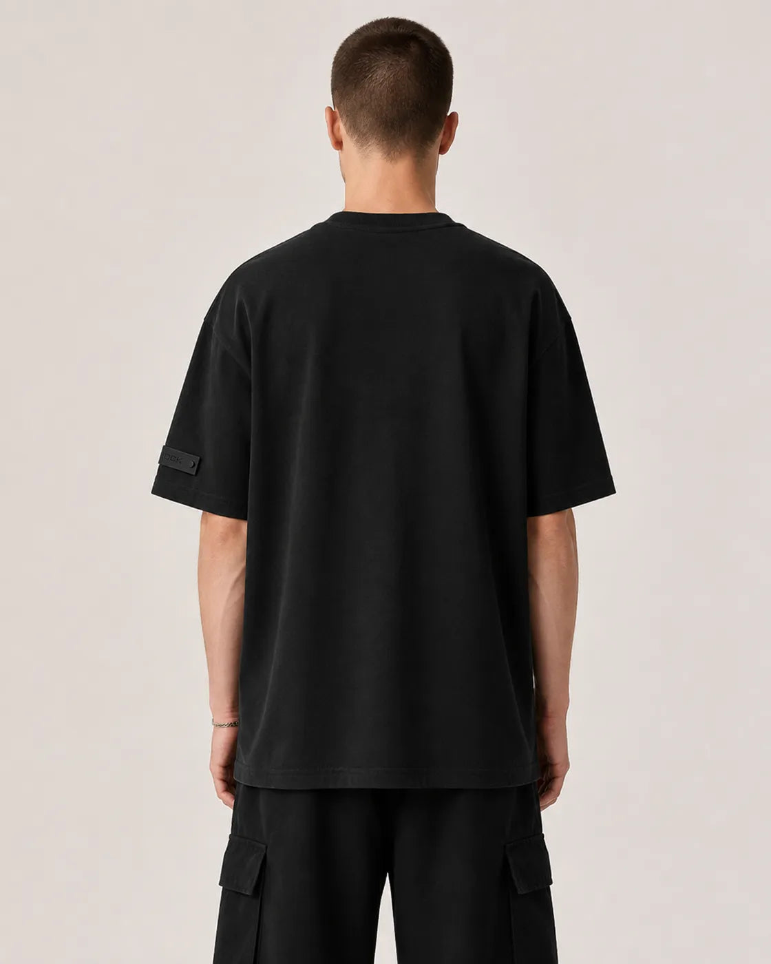 Black — Platform Tee 01 — view 5