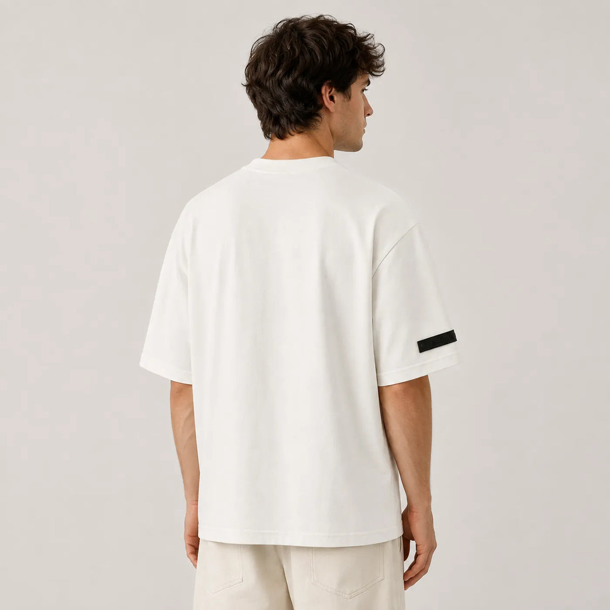 Cream — Platform Tee 01 — view 6