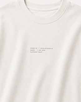 Cream — Platform Tee 02 — Technical — view 4