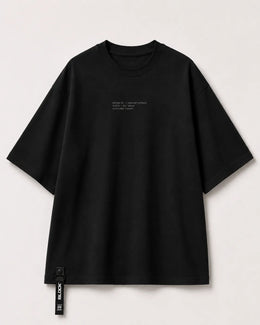 Black — Platform Tee 02 — Technical — view 1