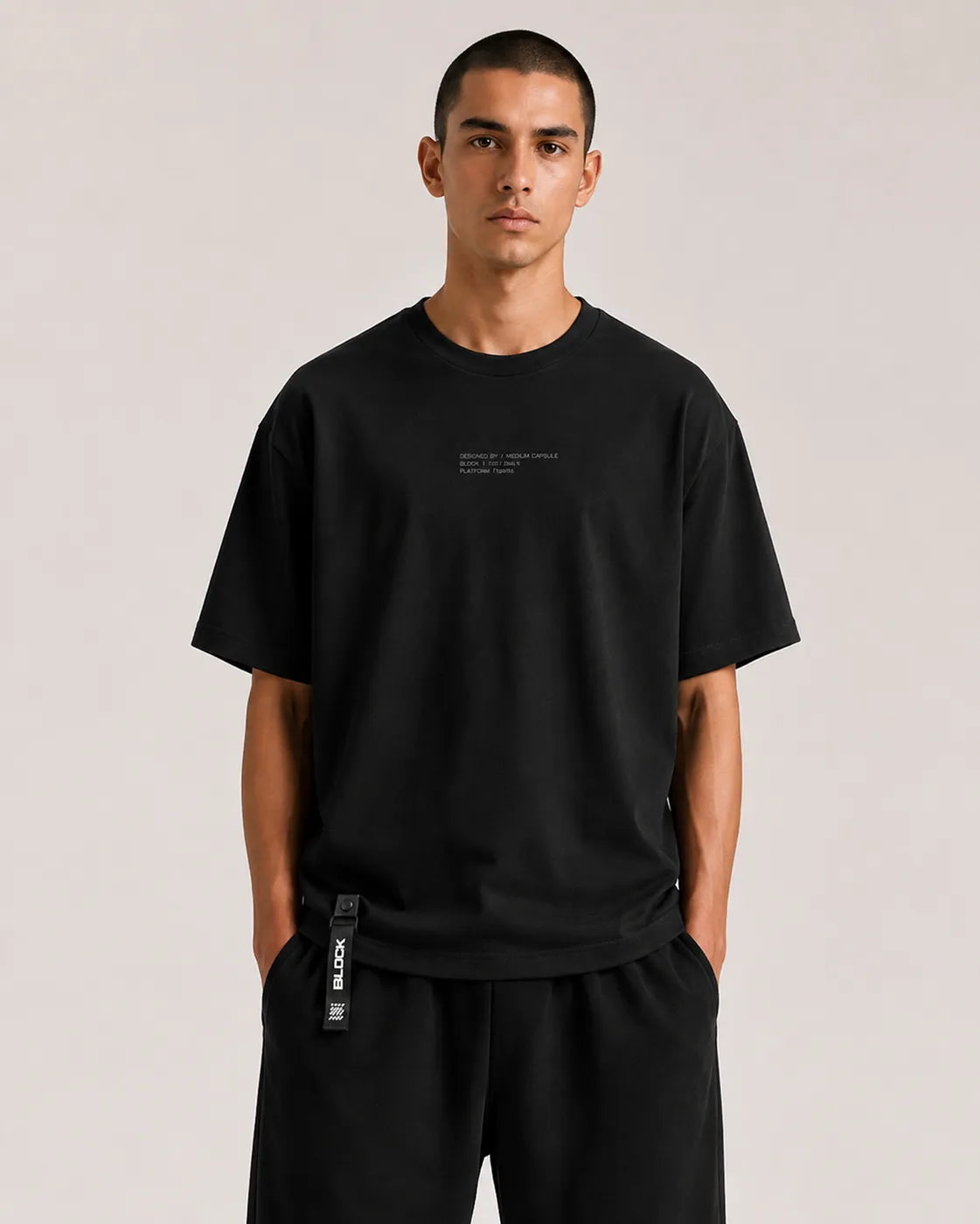 Black — Core Jogger 01 — view 1